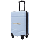 Travelers Club 22" Richmond Spinner Carry-On Luggage, Blue