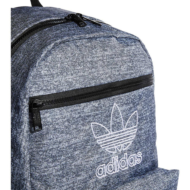 adidas Originals Unisex National 3-Stripes Backpack, Onix Jersey/Black, ONE SIZE