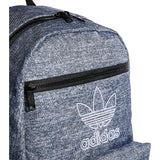 adidas Originals Unisex National 3-Stripes Backpack, Onix Jersey/Black, ONE SIZE