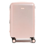 Hardside Rolling Suitcase Luggage, Rose Quartz, 22