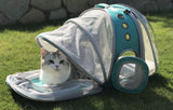 Dual Expandable Cat Backpack Carrier, Fit up to 20 lbs, Expandable Pet Carrier Backpack for Large Fat Cat and Small Puppy