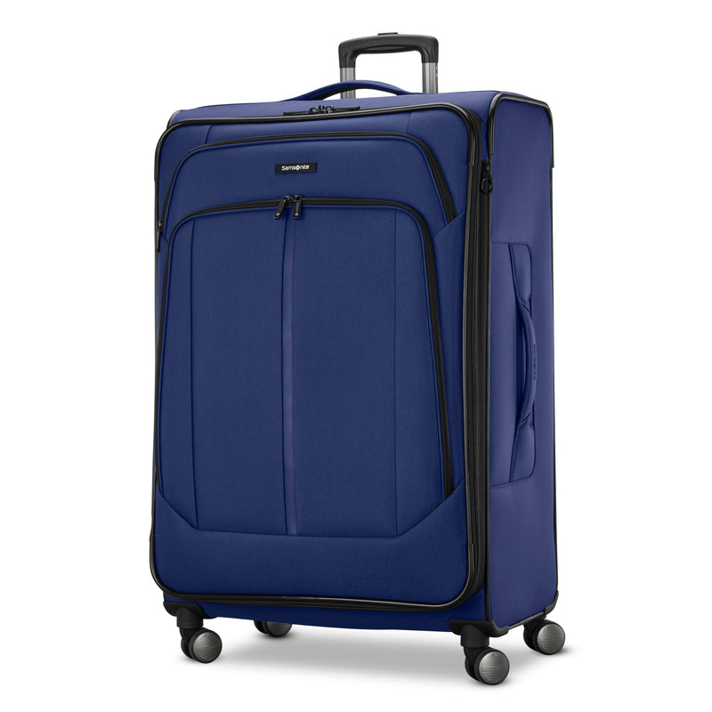 Samsonite Ascella 4 Large Checked Suitcase - Purple Dusk