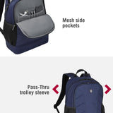 Victorinox Universal 16" Laptop Backpack - Professional Backpack for Commuters - Padded Laptop Compartment - Durable & Water-Resistant - Slim & Lightweight - Navy