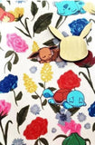 Bioworld Sleeping Pokemon Floral Print 11" Mini Backpack - Pikachu, Bulbasaur, Eevee, Charmander,