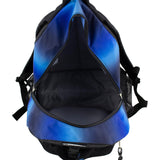 FUEL Backpack with Lunch Box Combo – 18.5 Inches Two Compartment Water Resistant Durable Adjustable Straps with Side Water Bottle Pockets 2 in 1 Set – Blue Ombre