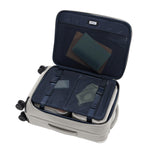 Away Softside Bigger Carry-On Suitcase, 23 Inch Expandable High-Strength Nylon Luggage With Spinner Wheels, Meets Requirements for Most Major Airlines, Cloud Gray