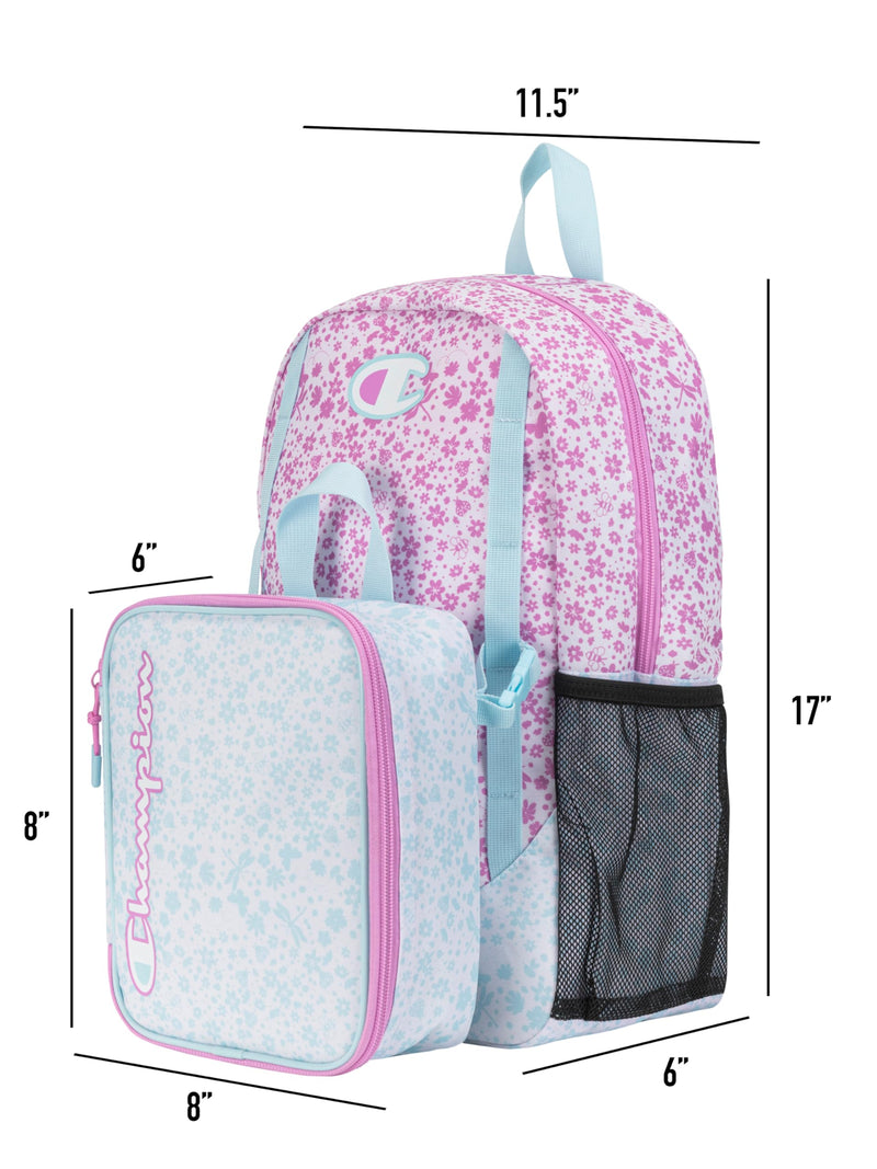 Champion Mode Combo Backpack, Pink/Blue, OS