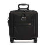 TUMI - Alpha Small Compact 4 Wheeled Brief - Men's Travel Underseat Carry On Bag - Fits up to 13