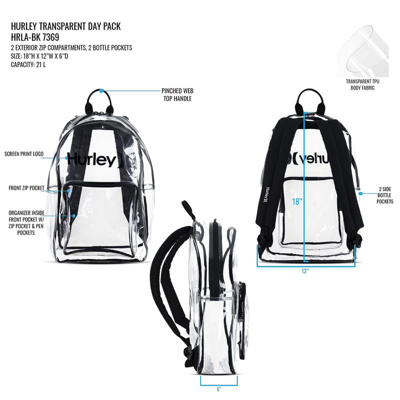 One and Only Clear Backpack