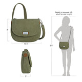 Travelon Anti-Theft Heritage Saddle Crossbody
