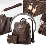 Womens Backpack Purse Leather Anti-theft Large Fashion Designer Travel Backpack Bag Men's Backpack Shoulder Bags