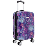 Travelers Club Unisex Bella Caronia Deluxe 20", 3 Piece, or 7 Piece Luggage & Travel Accessories Set Jardin