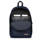 EASTPAK Out Of Office – 31L Backpack with Dual Compartments, 14-inch Laptop Tablet Sleeve, Utility Pocket, Bottle Holder, Ultra Marine