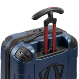 Traveler's Choice Maxporter II Polycarbonate Hardside Trunk with Spinner Wheels, Navy, 22-Inch Carry-on Luggage
