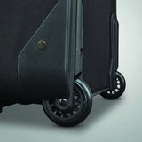 American Tourister Fieldbrook XLT Softside Upright Luggage, Black, 4-Piece Set (BB/DF/21/25)