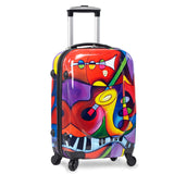 Dejuno Dejuno 3-piece Lightweight Hardside Spinner Upright Luggage Set - Jazz Luggage Set, Jazz