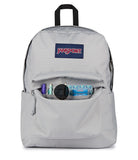 JanSport SuperBreak Plus Backpack with Padded 15-inch Laptop Sleeve and Integrated Bottle Pocket - Spacious and Durable Daypack for Work and Travel - Grounded Grey