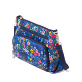 Baggallini Original Everyday 11x 7.5 Crossbody Bags for Women RFID Protected Washable Lightweight Nylon Zippered Travel Purse