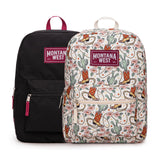 Montana West Backpack for Women Men 2 PCS Lightweight College Bookbags Casual Daypack Backpacks for Commute & Travel | Backpacks4Less