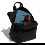 adidas Originals Trefoil 2.0 Mini Backpack Small Travel Bag, Black/White, One Size