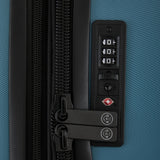 Wrangler ATG Trailway Expandable Hardside Luggage, Storm Blue, 22" Carry-On