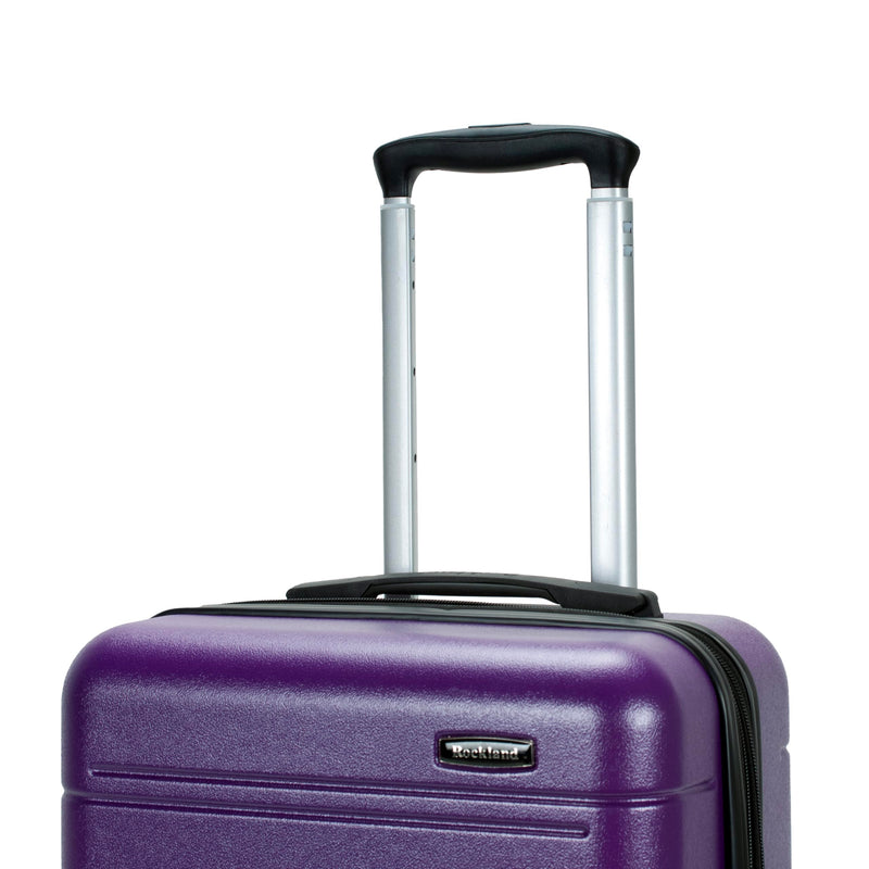Rockland Tahoe Hardside Expandable Carry on Luggage with Spinner Wheels, Purple
