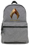 LOGOVISION Justice League Movie Aquaman Logo Lightweight Backpack for Work School Daily Use Packable for Travel