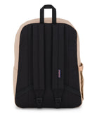 JanSport SuperBreak Plus Backpack with Padded 15-inch Laptop Sleeve and Integrated Bottle Pocket - Spacious and Durable Daypack for Work and Travel - Travertine