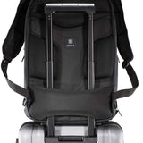 LEVEL8 Luminous Carry On Luggage 20" Inch with Laptop Backpack-Black