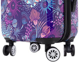 Travelers Club Unisex Bella Caronia Deluxe 20", 3 Piece, or 7 Piece Luggage & Travel Accessories Set Jardin