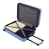 Travelers Club Skyline 22" Carry-On Spinner Luggage, Skyline Blue