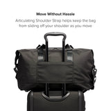 Tumi Alpha 3 Double Expansion Travel Satchel, Official Product, 1.1 gal (31 L) 0 cm 6.2 lbs (2.9 kg), Black, One Size
