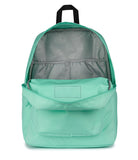 JanSport SuperBreak Plus Backpack with Padded 15-inch Laptop Sleeve and Integrated Bottle Pocket - Spacious and Durable Daypack for Work and Travel - Magic Mint