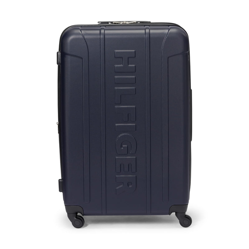 Tommy Hilfiger Unisex Luggage Check In,Navy,large