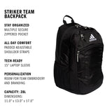 Striker Team Sports Backpack for soccer and more, workout bag for men and women
