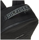 Tommy Hilfiger Men's Flag Backpack, BLACK, One Size