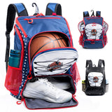 VIGEGARI Basketball Bag Backpack with Ball Compartment & Shoe Pocket – Gym Bag for Soccer, Football, Volleyball – Large Capacity Athletic Backpack for Youth & Adults, Basketball Gifts