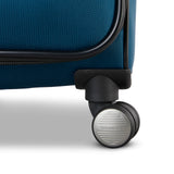 Samsonite Ascella 4 Medium Checked Luggage - Cerulean Blue