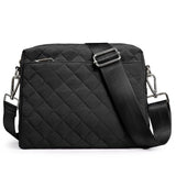 KALIDI Small Women's Crossbody Handbags Quilted Crossbody Bags for Women Ladies Lightweight Puffer Shoulder Purse with Wide Strap