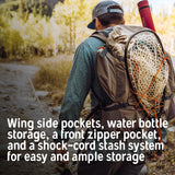 Kelty Redwing 36 Women’s – 36 Liter Internal Frame Backpack for Hiking, Backpacking, Travel, Carry-on Compatible, Hip Belt, Women Specific Fit, 2023 (Cinnamon)