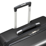 DELSEY PARIS Margot Hardside Luggage, Dual Wheel Spinners for Smooth Travel, Expandable with Spacious & Organizable compartments, Men and Women, Black, Carry-On 20-Inch