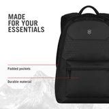 Victorinox Altmont Original Standard Backpack - Modern Backpack to Hold Travel Accessories - Comfortable Bag with Airflow - 25 Liters, Black