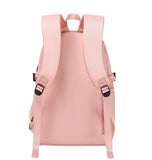 Acmebon Girl Roomy Fashion Laptop Backpack Set Casual Daypack Set for Women Pink