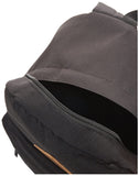Everest Unisex Adults Vintage Laptop Backpack, Black, One Size US