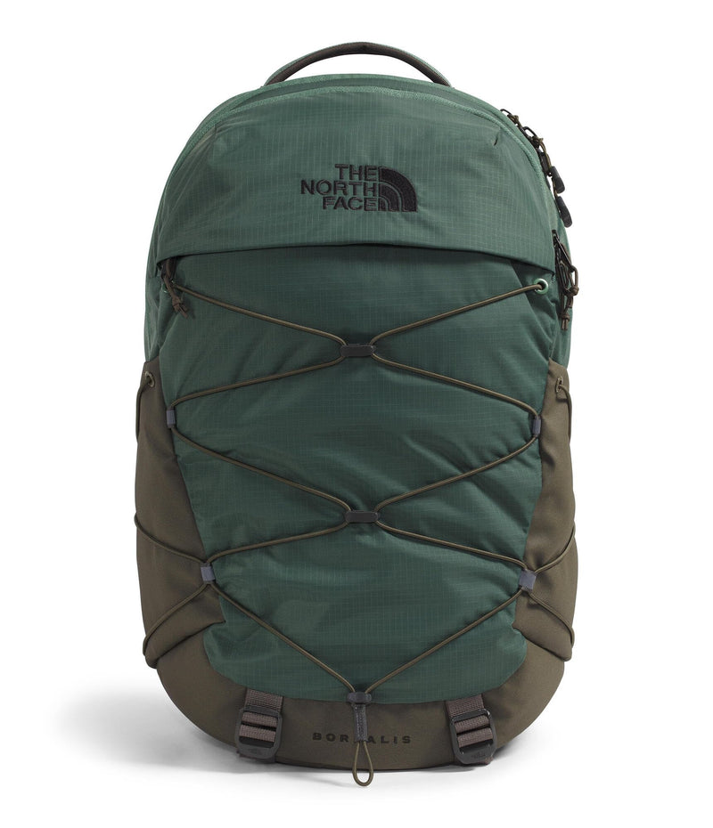 The North Face Borealis Commuter Laptop Backpack - Water Repellent, Laptop Sleeve, Large Main Compartment, Duck Green/New Taupe Green, One Size