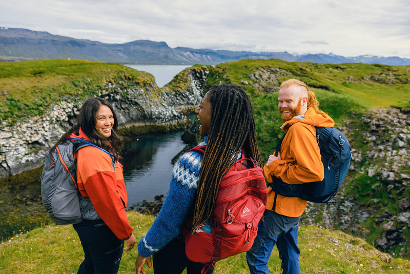 Gregory Maya 25L Women's Day Hiking Backpack, Ventilated Backpanel, Built-In Hydration Attachment for Water Bladder (Reservoir Not Included), One Size Fits All, Sunset Grey