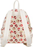 Loungefly Harry Potter Chibi Characters Wands Out All Over Print Mini Backpack