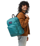 JanSport SuperBreak Plus Backpack with Padded 15-inch Laptop Sleeve and Integrated Bottle Pocket - Spacious and Durable Daypack for Work and Travel - Emerald Pool