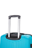 Rockland Malibu Hardside Spinner Wheel Luggage, Turquoise, 19", 24", 28"