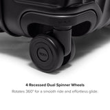 TUMI - 19 Degree Extended Trip Expandable 4 Wheel Packing Case - Durable Hard Shell Zipper Expansion Checked Bag - Suitcase - Matte Black